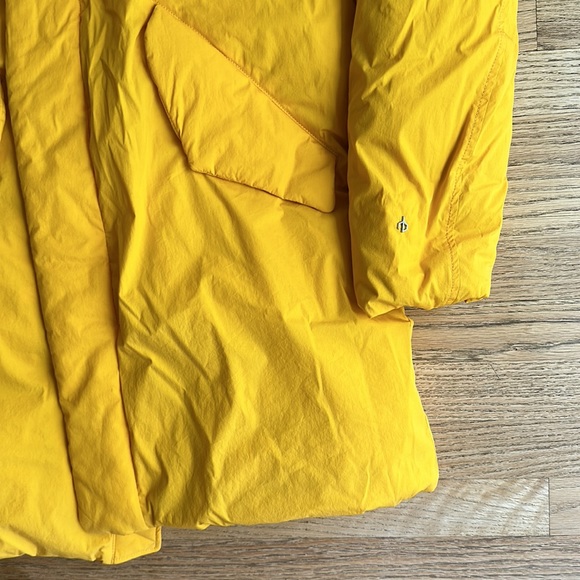 Rag and Bone NWT Yellow Sleeping Bag Puffer Coat size Small - Picture 6 of 11